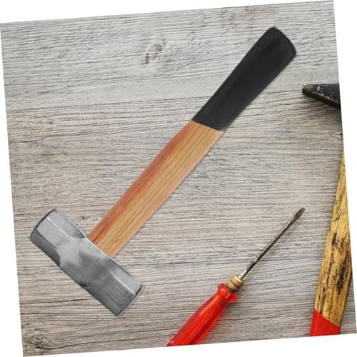 Anneome Manche en bois de marteau manche de d'éclaireur poignée de remplacement d'outils à main Manche de marteau en bois Poignée en bois pour marteau Remplacement du marteau