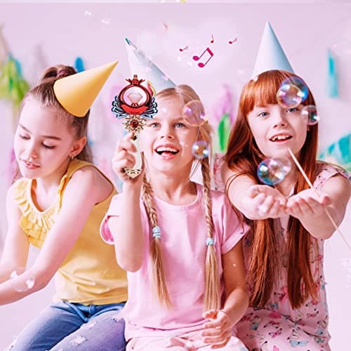 VGEBY Fée bâton Jouet, Enfants Musique lumière fée Baguette Magique Magique bâton Princesse Filles Jouet Autres Jouets en Plein air pour Enfants