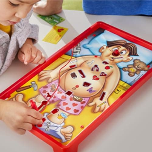 Habro Gaming Docteur Maboul, Jeu de Société Électronique Cartes et Bobos Rigolos, Activité pour Enfants dès 6 Ans, Amusants pour Filles et Garçons, Cadeau de Noël pour la Famille