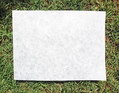 Lot de 25 feuilles de papier de mûrier blanc - Motif origami - Fabrication de cartes - 21,6 x 27,9 cm