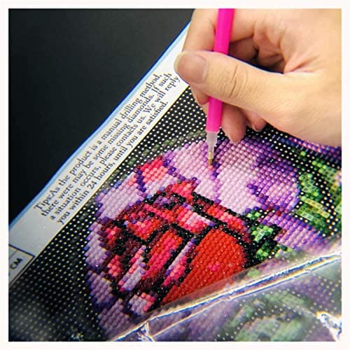 5D Bricolage Diamant Peinture par Numéro Kit Ronde Perles Cristal Strass Image Fournitures Arts Artisanat Ours décoration à la Maison/Salon/Chambre/Bureau 30X40cm