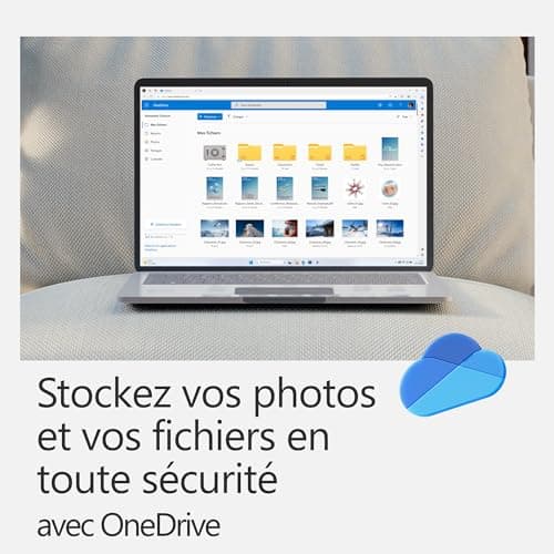 Microsoft 365 Personnel, Office 365 apps, 1 personne, 1 an, PC/MAC, tablette et smartphone, Box