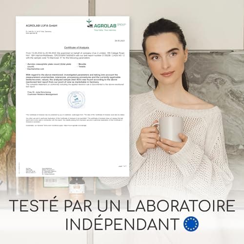 D-Mannose Raibu - Pur 2100 mg par Dose Quotidienne Fortement Dosée - 160 gélules, avec canneberge et vitamine C - D Mannose Végan, sans additifs & hautement biodisponible - Testé en laboratoire