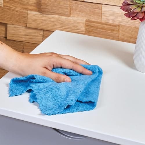 Spontex Microfibre Collection | Microfibres Multi-usages | 8 Chiffons de Nettoyage en Microfibre
