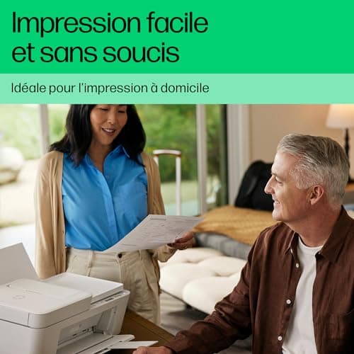 HP DeskJet 4220e Imprimante tout en un - Jet d'encre couleur – 3 mois d’Instant Ink inclus avec HP+ (Photocopie, Scan, Impression, Wifi, Chargeur automatique de documents)