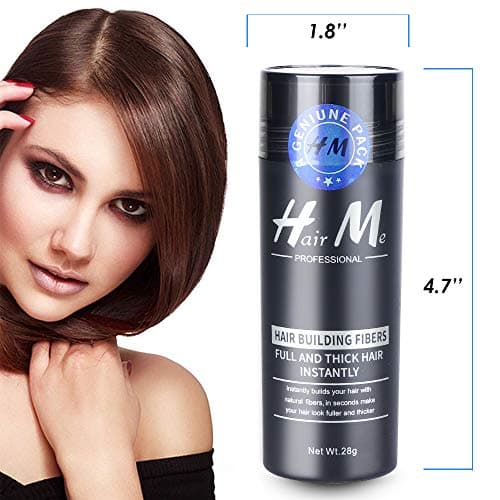 Poudre Cheveux,Densifiante Poudre Volume Chatain Calvitie Homme Hair Building Fibers?Brun foncé?