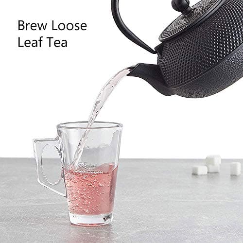 Sharemee - Théière en Fonte Avec Infuseur à Thé en Acier Inoxydable 600ml/20oz