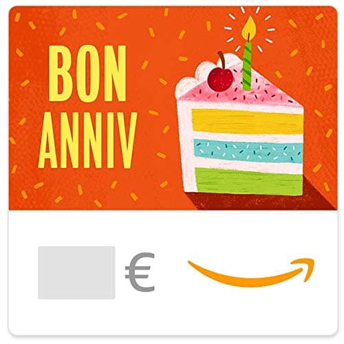 Carte cadeau Amazon.fr - Email - Part de gâteau