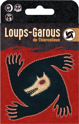 Loups-Garous de Thiercelieux - Nouvelle Édition 2021 - Jeu de Société de Bluff pour Adultes et Enfants dès 10 ans - Jeu d'Ambiance de 8 à 18 joueurs - Jeu de Rôles en Version Française - 30 min