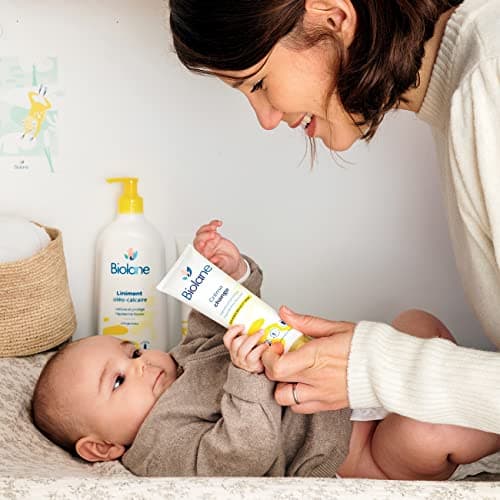BIOLANE - Creme change bebe dermo pédiatrie - Siège Bébé - Protège et répare les irritations - Soin pour la peau - 98% Ingrèdients Naturels - Tube 100ml - Fabriqué en France