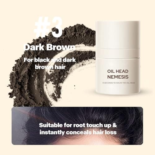 Poudre pour le volume des cheveux, poudre pour la ligne des cheveux qui dissimule instantanément la chute des cheveux, poudre pour la retouche des racines pour hommes et femmes, 10g (Light Brown)