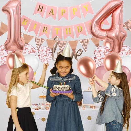 Decoration Anniversaire 16 Ans, Or Rose Ballons 16 Ans Anniversaire, Deco Anniversaire 16 ans, Ballon 16 ans, 16 Ans Décorations Anniversaire, Deco Ballon 16 ans Aniversaire de Fête pour Femme Homme