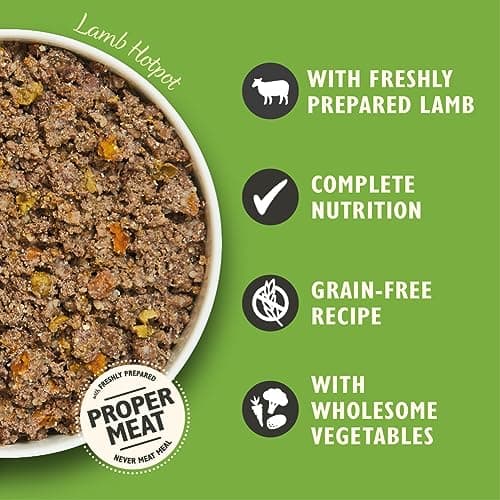 Lily's Kitchen Aliment humide naturel en boîte pour chiens adultes, recettes classiques, multipack (12 x 400g Conserve)