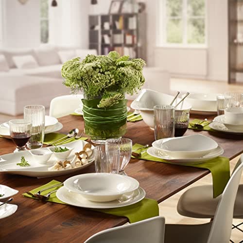 Villeroy & Boch New Cottage Basic Assiette plate, 27 cm, Porcelaine Premium, Blanc