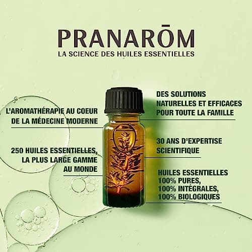 PRANARÔM - Gaulthérie Couchée - Huile Essentielle Chémotypée - Pour Cosmétiques - 100% Pure Et Naturelle - HECT - 10 ml