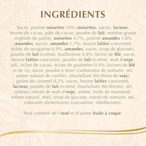 Lindt - Boîte CONNAISSEURS Pralinés - Assortiment de Chocolats au Lait et Noirs Pralinés - Idéal pour Noël, 409g