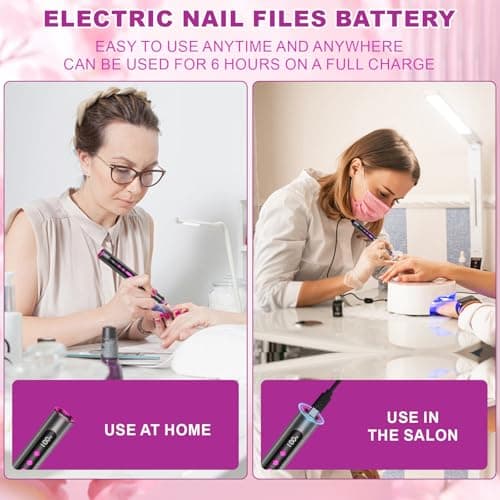 ponceuse ongles professionnelle 35 000 tr/min, lime electrique ongle rechange polissage ongles électrique, outil de polissage de machine de manucure pédicure, nail drill