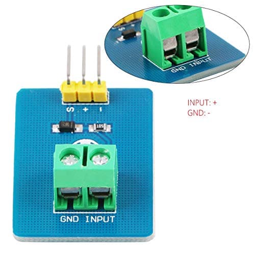 Youmile Lot de 5 capteurs de vibration piézoélectriques en céramique Module piézo 3,3 V/5 V Contrôleur analogique Composants électroniques Fournitures Capteur pour Arduino avec câble Dupont