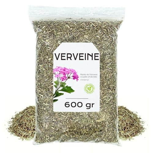 Verveine Feuille 600gr - Verveine Séché - Thé Verveine - Verveine en Vrac (600 gr)