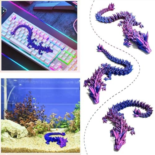 ysister 2 pezzi Oeuf Dragon Imprimé en 3D,Oeuf Dragon, Jouet Fidget Oeuf Dragon imprimé en 3D,Oeuf Dragon avec Figurines Dragon pour Voitures Jouets Cadeaux pour Enfants Adultes