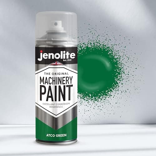 JENOLITE Peinture aérosol multi-surfaces résistante à la corrosion pour une finition durable - Vert ATCO - 400 ml