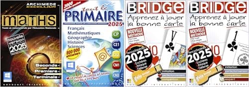 BRIDGE - Découverte 2025 sur clé USB OR (Windows 7, 8, 10, 11)