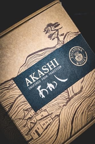 Akashi Meïsei Coffret Whisky Japonais + 2 Japanese Cups 40° 50cl