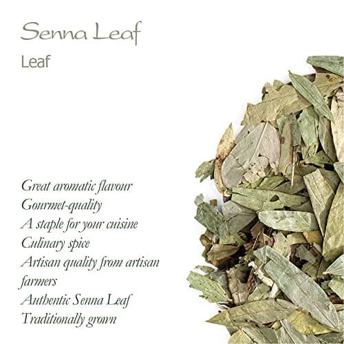 Séné Feuilles Tisane Biologique - Senna Tisane Laxative Feuille Entière - 200g