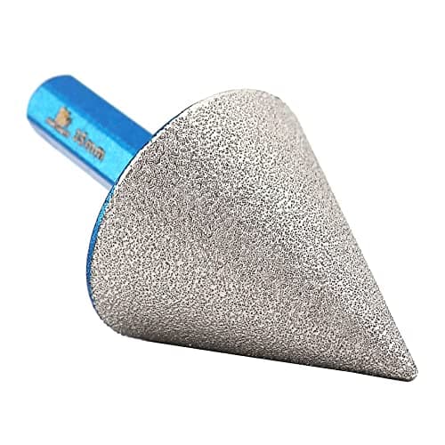 Foret conique diamant pour carrelage 35mm–BRSCHNITTx perceuse électrique à tige hexagonale, foret biseauté pour façonner l'élargissement, nettoyer les trous existants de granit, marbre et porcelaine