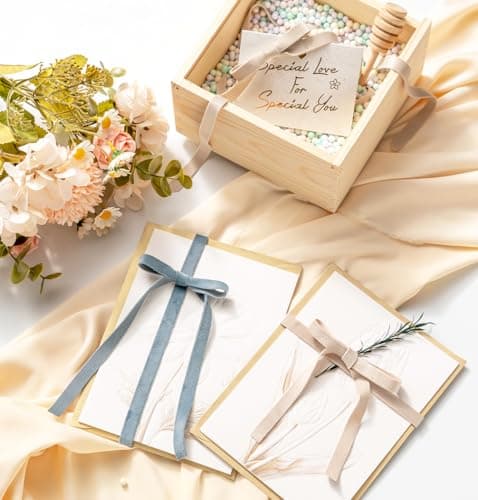 MORSUNBELA Ruban Velours, 3 volumes Ruban Satin, 10 mm x 4,5 m Ruban Cadeau, Ruban en Velours pour Mariage, Baptême et Anniversaire