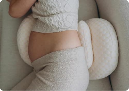 SWZEC Natty Pregnancy Pillow Thinknatty Coussin Femme Enceinte (Gris)