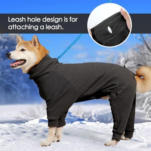 Dotoner Manteau pour Chien à Quatre Pattes Vestes pour Chien Polaire Coupe-Vent Pull Vêtements Chien Manteaux d'hiver pour Chiens de Petite,Taille pour l'intérieur et l'extérieur