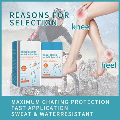 Bâton Anti-Friction,Crème Anti-frottement,Stick Anti Frottement,Baume Anti Frottement,Bâton De Frottement Pour Femme pour Le Talon, L'avant-bras,La Cuisse,La Protection De La Peau,Les Jambes