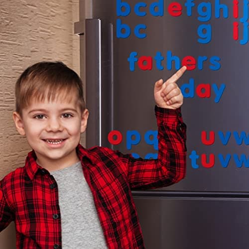 Coogam Cartes de vocabulaire avec lettres magnétiques ABC, pour apprendre à écrire des mots à vue CVC, jouet éducatif, cadeau pour enfants de 3, 4, 5 ans