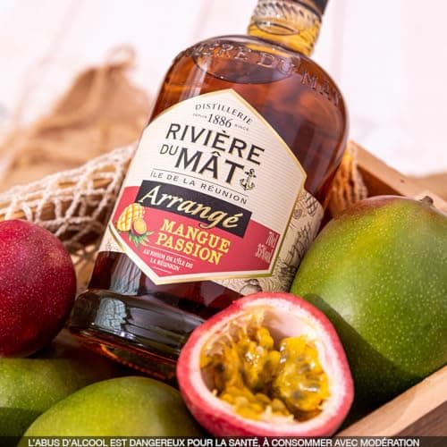RIVIÈRE DU MÃT Arrangé Mangue Passion 70 cl 35°