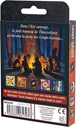 Lot « Loups Garou de Thiercelieux » + Extension Nouvelle Lune + 1 Décapsuleur Blumie (Jeu de Base + Nouvelle Lune)