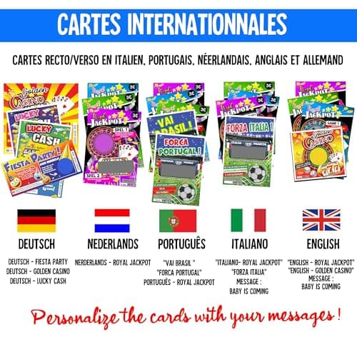 Annonce Grossesse (Carte à gratter Annonce Grossesse Mariage...)