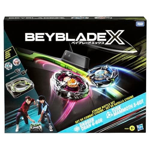 Beyblade X Set de Combat Xtreme, Jouet pour Garçons et Filles dès 8 Ans, Toupie Détachable pour la Compétition à Collectionner, Idée Cadeaux de Noël pour Enfants