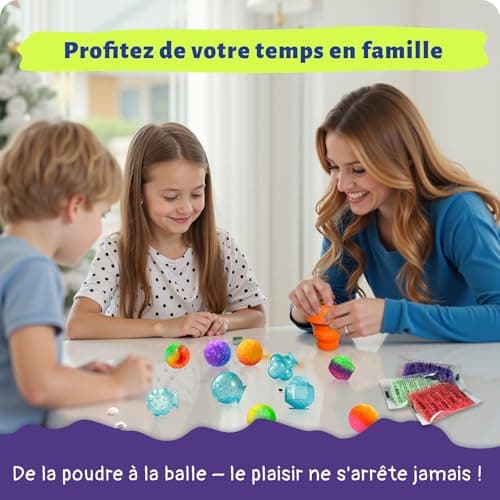 Epheauro Kit de Balle Rebondissante pour Enfants de 8 Ans et Plus – Jouet Expérimental Scientifique Amusant – Kit de Bricolage Éducatif