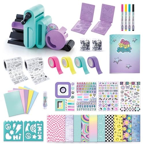 Canal Toys - Studio de Scrapbooking 3 en 1 - Carnet à Personnaliser - Kit Atelier Loisir Créatif Enfant - 150+ Accessoires DIY - Cadeau Fille - Dès 6 Ans - OFG 275