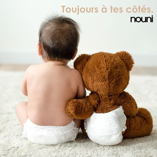 SOS Crème de protection des plaies + zinc 100 ml Crème Popo – Protection des plaies dans la zone des couches – Soin intensif pour la peau des enfants – Sans additifs nocifs nouni