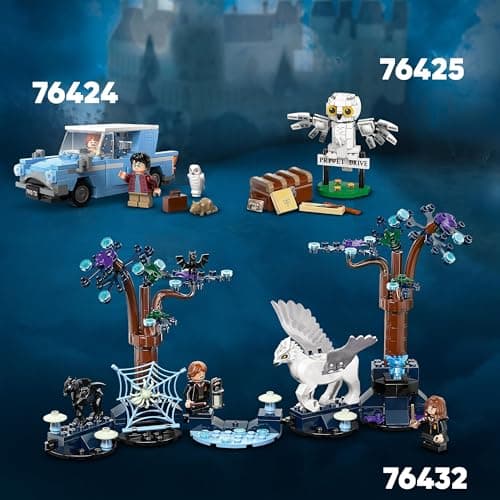 LEGO Harry Potter Hedwige au 4 Privet Drive, Jouet de Construction Fantastique pour Enfants, Figurine de Chouette, Jeu en autonomie, Cadeau Surprise Idéal pour Filles, Garçons et Fans dès 7 Ans 76425