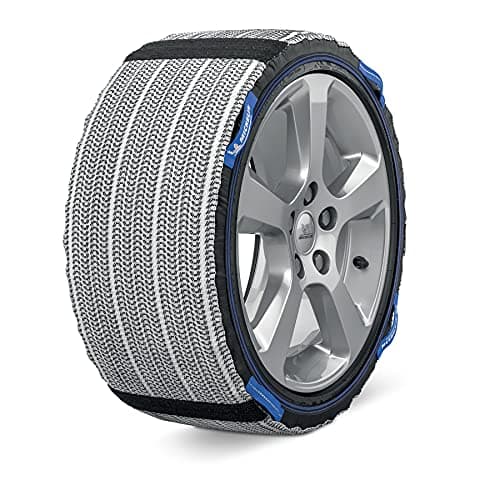 MICHELIN 8419 Chaussettes à Neige Textile Evo 9, Gris