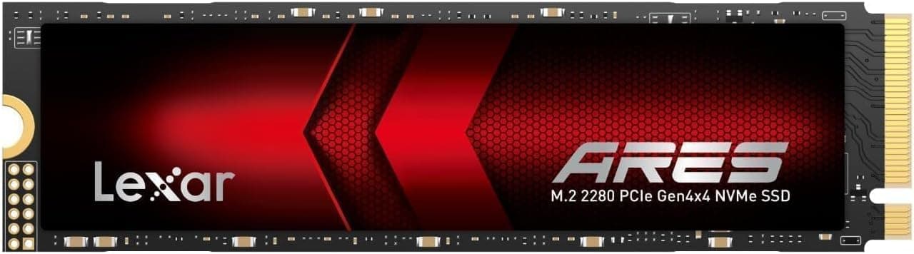 Lexar ARES SSD 2To, M.2 2280 PCIe Gen4 NVMe SSD