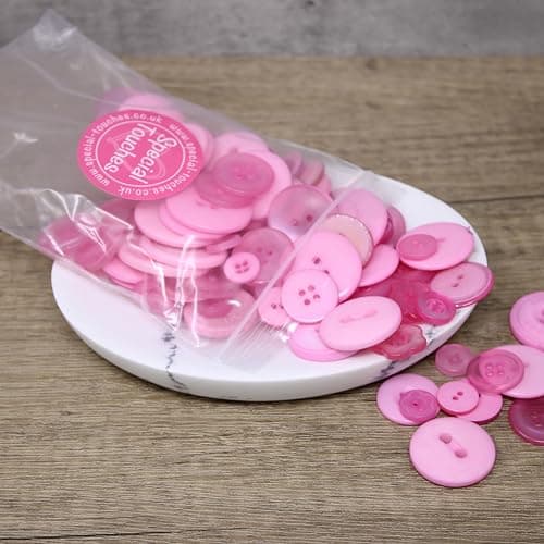 Wedding Touches Sachet de 100 g de boutons en acrylique et résine pour création de cartes
