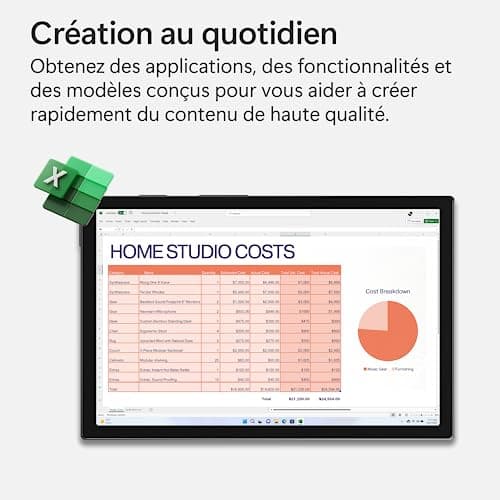 Microsoft Office Famille et Étudiant 2021 | Achat définitif | 1 PC ou MAC | Téléchargement