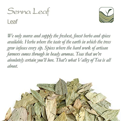 Séné Feuilles Tisane Biologique - Senna Tisane Laxative Feuille Entière - 200g