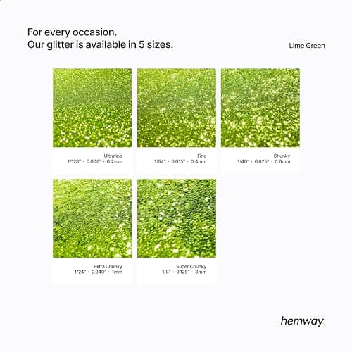 Paillettes biodégradables vert citron écologiques Bio Chunky pour le visage le corps la résine 100g/3,5 oz