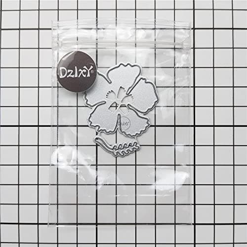 DzIxY Matrices de découpe en métal en forme de mosaïque de fleurs pour tampons transparents et matrices de découpe en métal pour la fabrication de cartes, le scrapbooking, les fournitures de papier