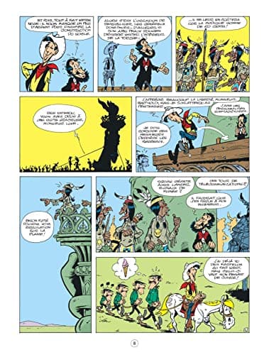 Les Aventures de Lucky Luke d'après Morris - Tome 8 - Un cow-boy à Paris